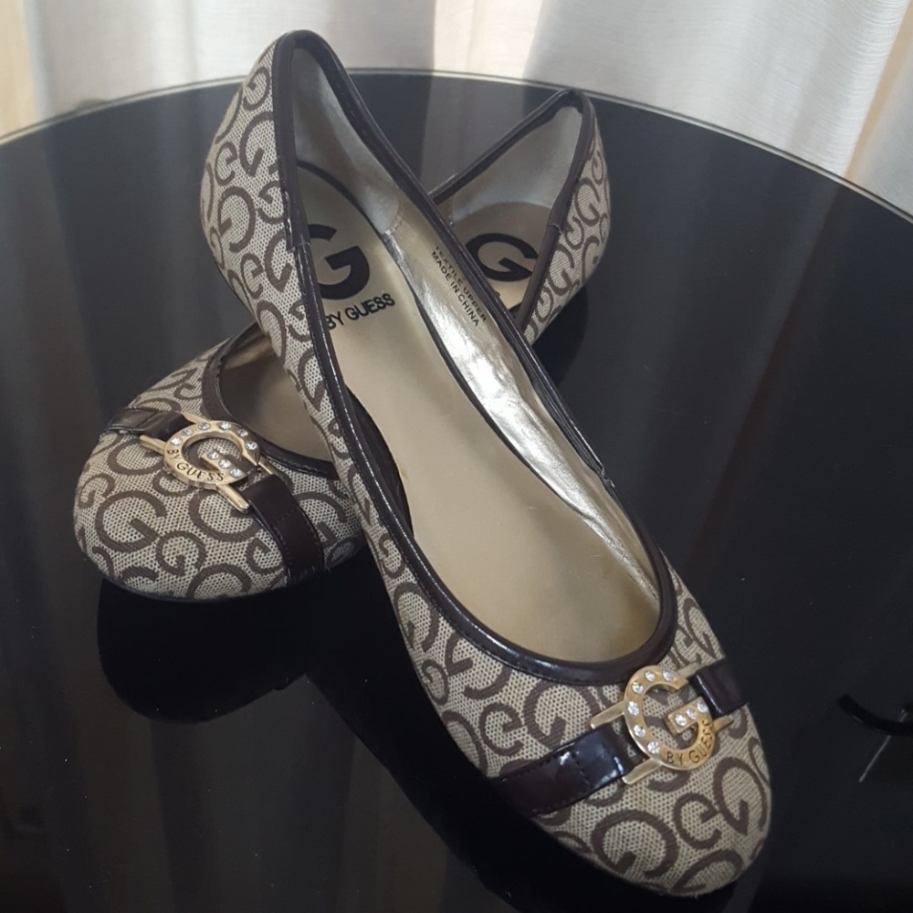 Brand new! Black G byGuess flats worn once